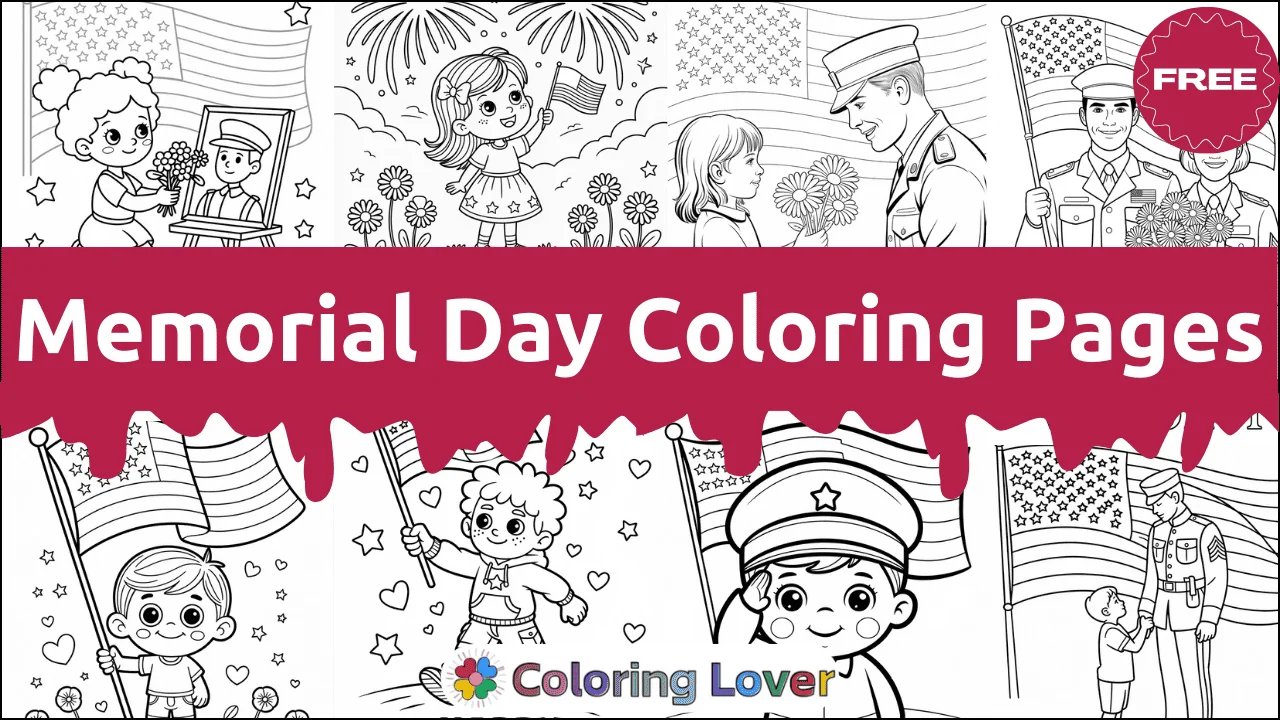 Memorial Day Coloring Pages