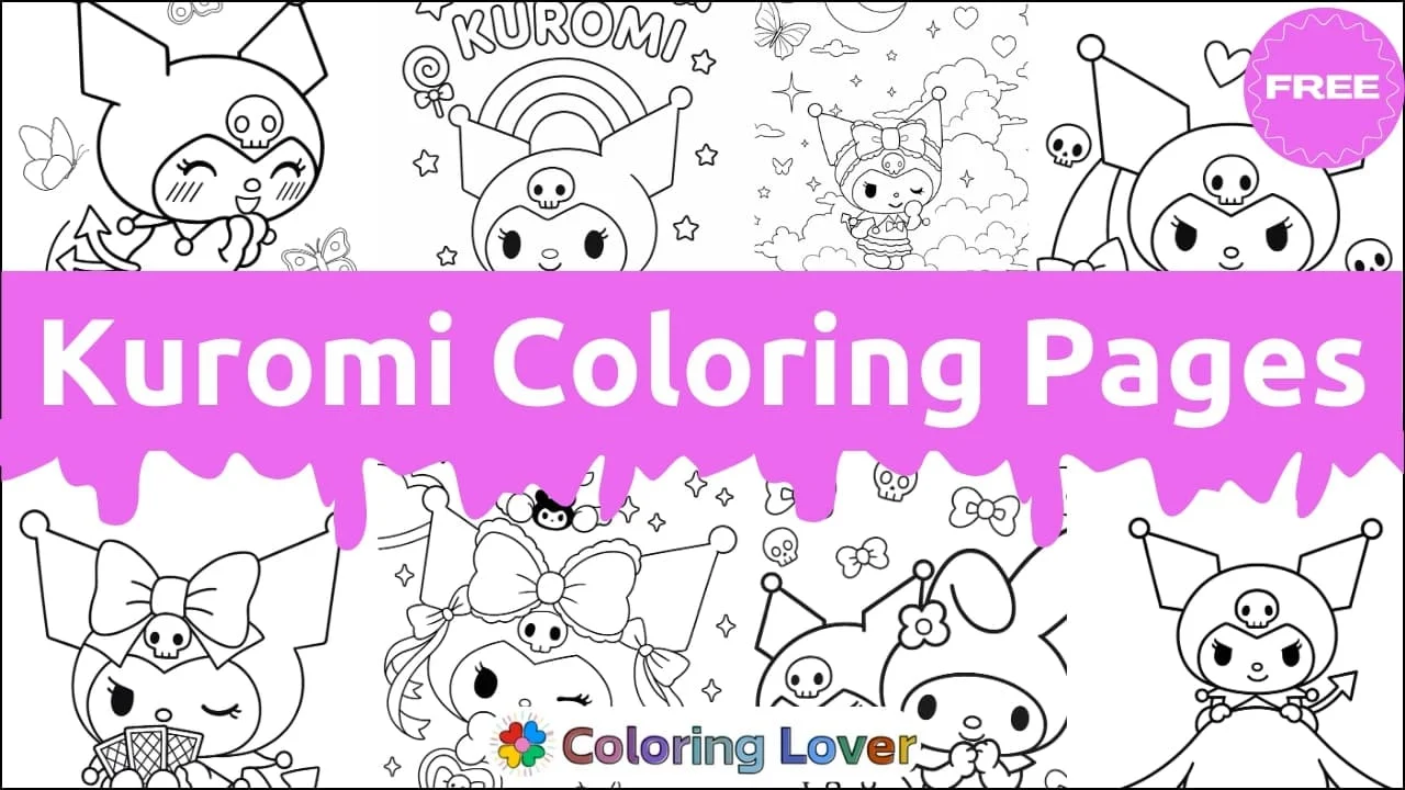 Get Your Kuromi Coloring On!
