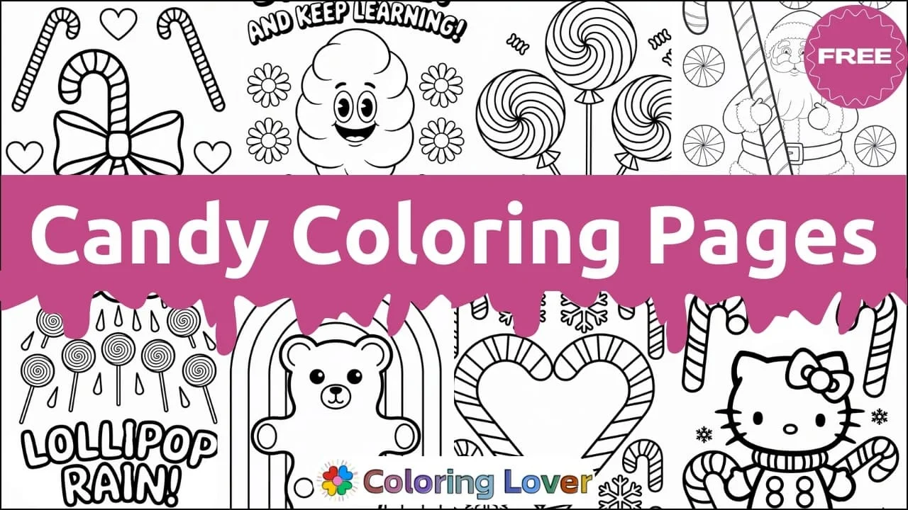 Sweet Treats Coloring Pages: Unleash Your Inner Artist!