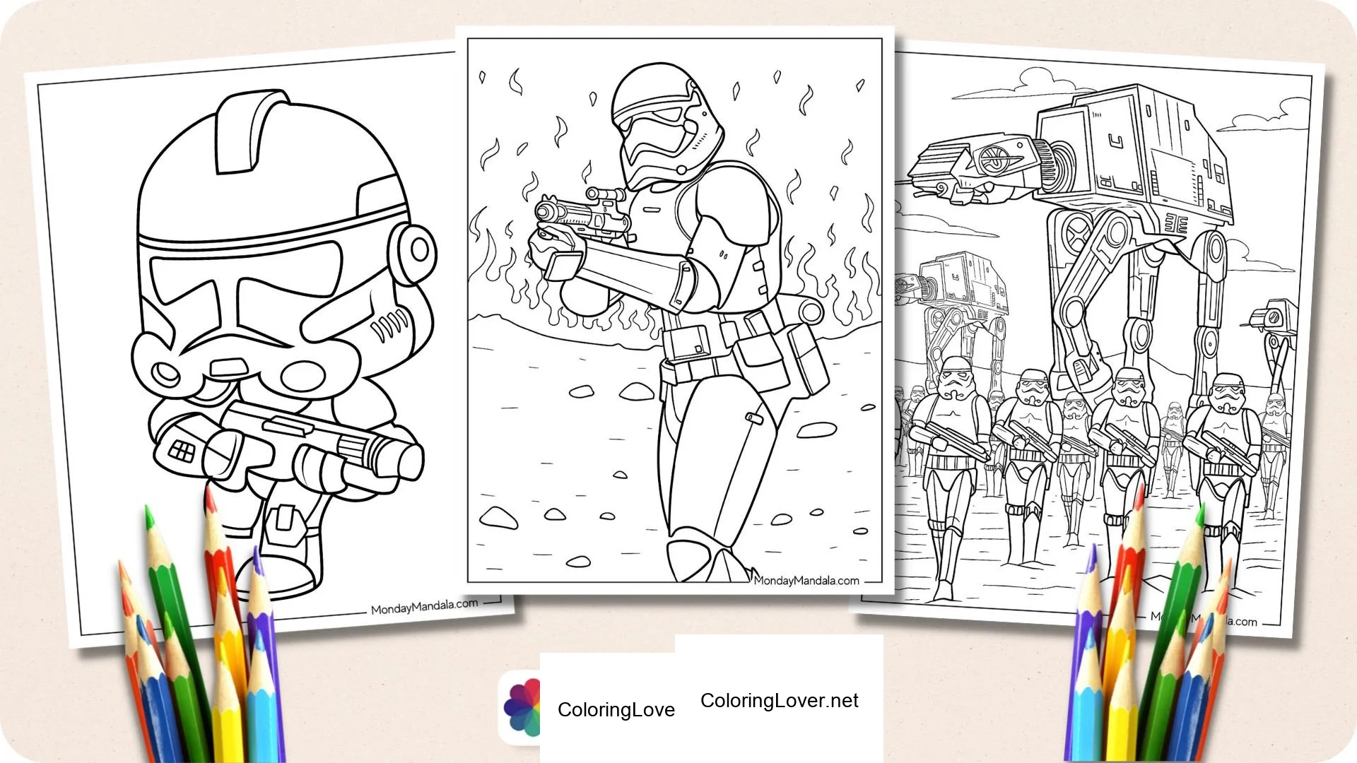 Awesome Stormtrooper Coloring Pages